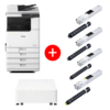 Promo Canon Laser IR C3326i MFP+ TONER C-EXV65 BK (17500 p),Y/C/M(11000 p)+ Plain Pedestal Type-S3