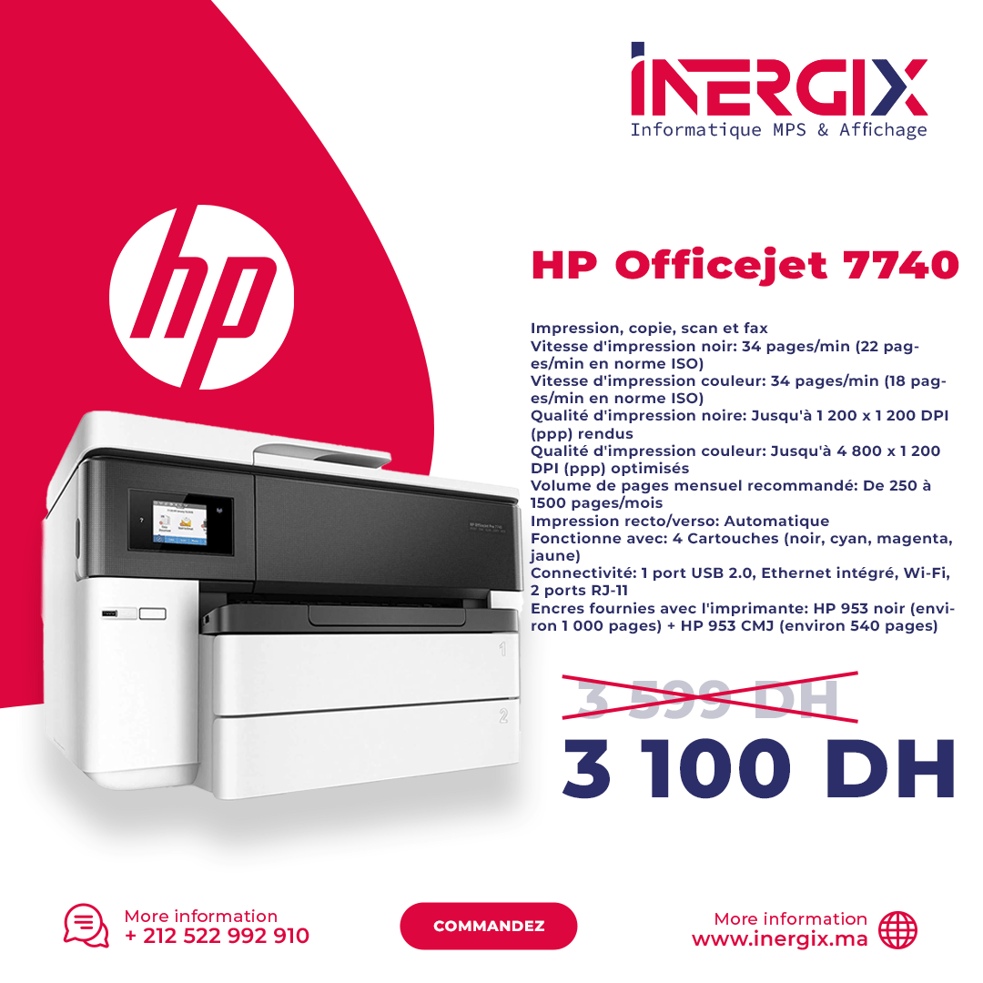 HP officejet 7740-min
