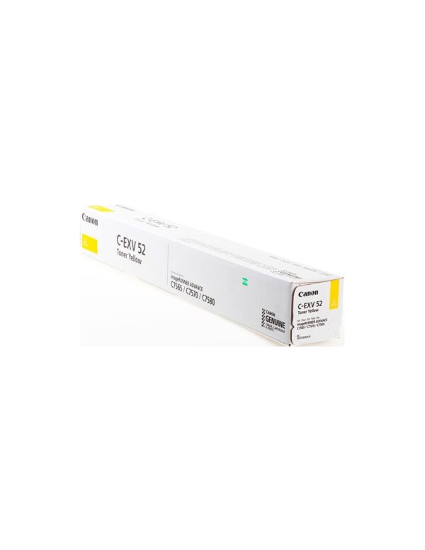 CANON CEXV 52 JAUNE- TONER CANON D’ORIGINE