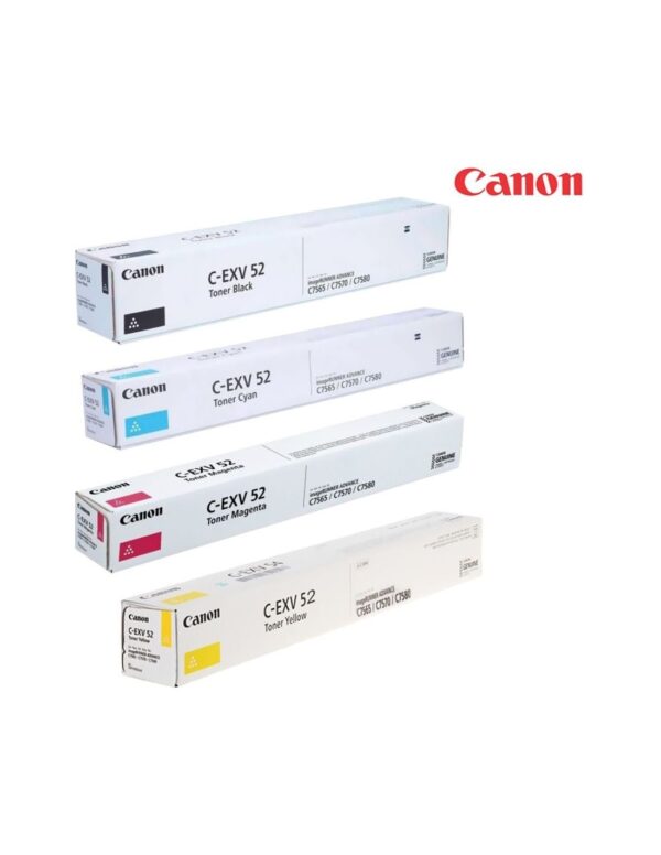 CANON CEXV 52 JAUNE- TONER CANON D’ORIGINE – Image 2